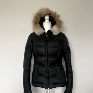 Pajar Black Puffer Coat Size Medium
